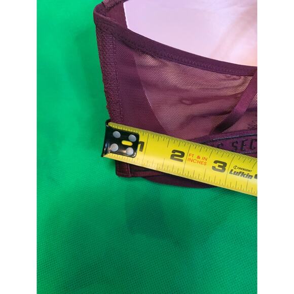 Victoria's Secret Plum Lace 36D Very Sexy Lace Back Lightly Lined Bra - Picture 4 of 5